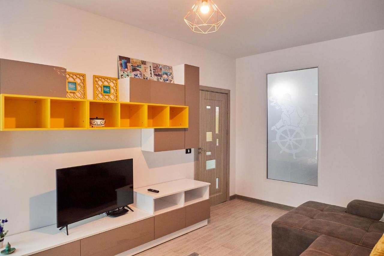 Apartament El Capitan - Spa N Pool Beach Resort, Vedere La Mare, 2 Camere Năvodari Εξωτερικό φωτογραφία