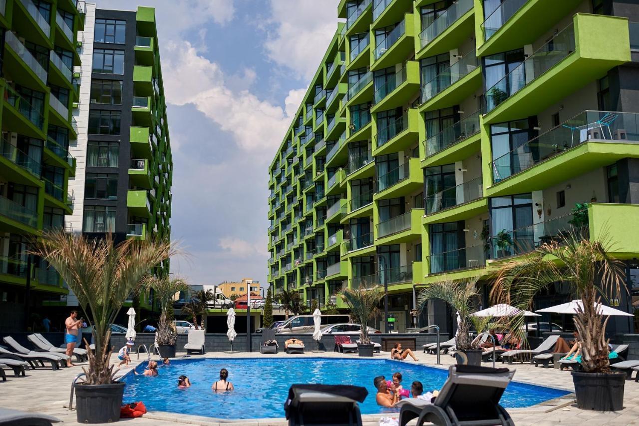 Apartament El Capitan - Spa N Pool Beach Resort, Vedere La Mare, 2 Camere Năvodari Εξωτερικό φωτογραφία