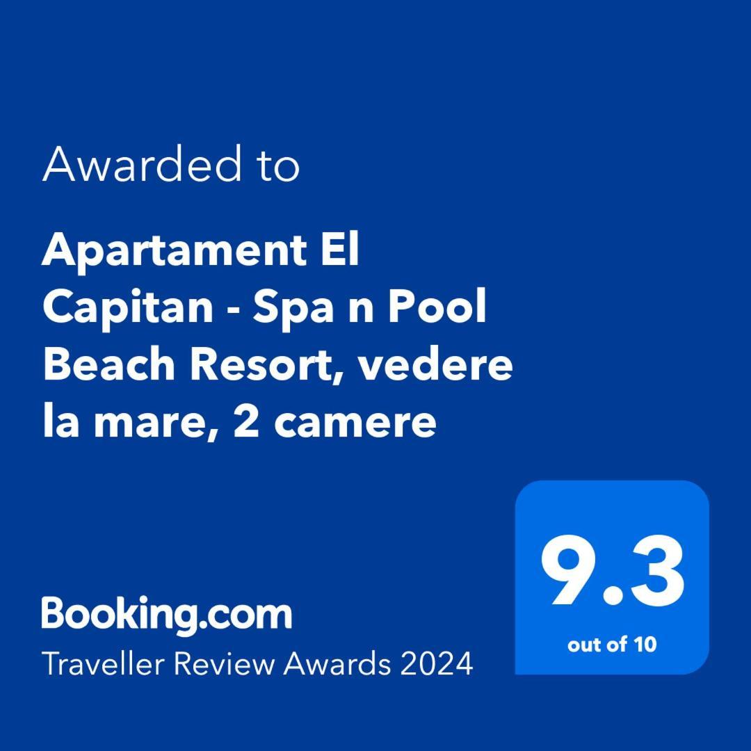 Apartament El Capitan - Spa N Pool Beach Resort, Vedere La Mare, 2 Camere Năvodari Εξωτερικό φωτογραφία